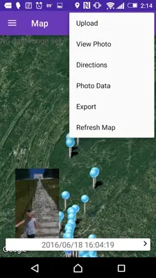 Photo Map - Map your Photos android App screenshot 12